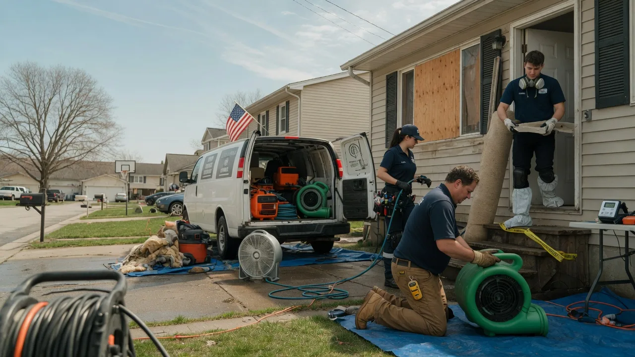 Water Damage Restoration in Brunswick, MO near me